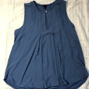 Ann Taylor Blue Dress Shirt